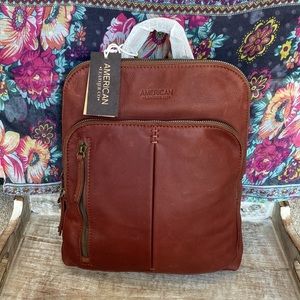 American Leather Co. Leather Cleveland Backpack